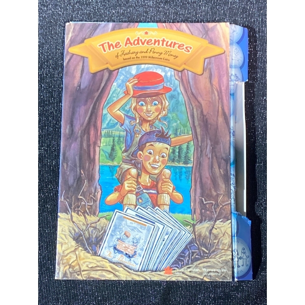 Royal Canadian Mint's 1999 Millennium Coins, titled "The Adventures of Zachary and Penny Money"