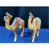 Image 1 : Hand Carved Wooden Camels