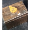 Image 2 : Small Wooden Box w/ Rose Motif, Costume Jewelry and Souvenir Spoons