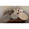 Image 1 : Glass & More Collection - Iridescent Bowl, Glass Flowers, Trays and More! 