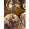 Image 2 : Norman Rockwell Decorative Plate Collection (9W Each) 