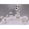 Image 1 : Swarovski Crystal Elephant, Owl, Sail, Dog