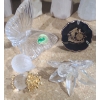 Image 9 : Assorted Figurines Including:  Willow Tree Figures, Mini Crystal and Glass, Tallest Figurine 11 T 