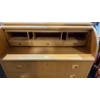 Image 2 : Teak Roll Top Desk 35Wx18Dx38H