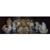 Image 1 : Various Home Decor Items (Clock is Plastic) 