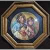 Image 2 : Pair Of 1980/81 Framed Royal Doulton Lisette DeWinne Plates