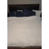 Image 2 : Somerton Bedframe 80 w, 49.5 h, 99 d, Mattress/ Boxspring and Bedding Included