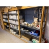 Image 2 : Wood and Metal Storage Shelf, 12ft x 6ft x 20in