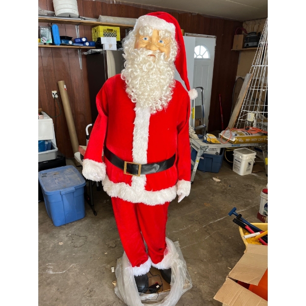  life size Dancing & singing Santa Tested . 70” tall