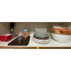 Image 3 : Double Cupboard Contents - Glassware Dishes Serving Vessels & More