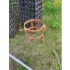 Image 3 : Six Metal Garden Trellises with Scythe and Decorative Metal Stand