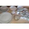 Image 1 : - Gallery by Inhesion Dinnerware, Decorative Covered Bowl w/ Painted Gold Design