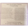 Image 5 : 2001 Figure Skating 24K Gold Plated Medallion & Stamp Set