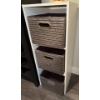 Image 4 : Front Closet/Entry Way Organizer Or Hall Tree w/shoe storage- Coat Hooks & Cupboard