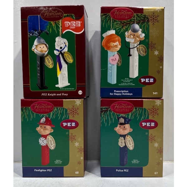 Pez Dispensers Carlton Card Ornaments