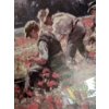 Image 5 : Framed Print of Field Workers Picking Flowers