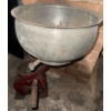 Image 6 : Antique Cream Separator Cast Iron Base & Hand Crank-Rustic Yard Decor