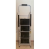 Image 1 : Folding Step Ladder 4 Step 2 Guard Rails