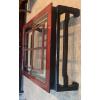 Image 3 : Circa 1980's Solid Wood Living Room Set- Beveled Glass Tops  36x36x16"tall