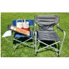 Image 1 : Two Folding Camp Chairs: Grey 24 W, 20 D, 36 T, Drink Coolers and Eagle's Camp 8 X 8 Screen House 