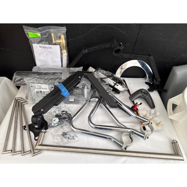 Garage Goodies - Mounting Brackets Hardware Filtered Water Faucet & More