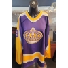 Image 14 : Wayne Gretzky Hat Trick! Action Figure, Upper Deck Trading Card and LA Kings Jersey Size M