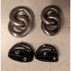 Image 5 : Vintage Costume Jewelry Clip On Earrings