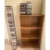 Image 1 : Vintage CD Rack w/ Shelf 