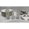Image 2 : Wedgewood "Fruit Sprays" Dish Set with Glass Shakers