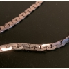 Image 5 : 925 Stamped Chain & Pendant w/ Stones Weighs 29.75g