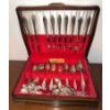 Image 1 : Community Silverplate Flatware Set in Box