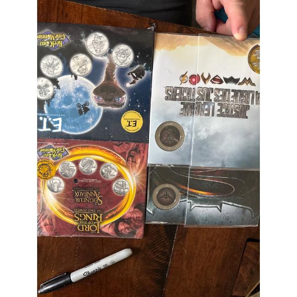 Royal Canadian Mint Movie & Pop Culture Coins from Random Years 
