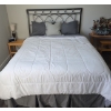 Image 1 : Queen Size Bed Frame & Linens & Pillows