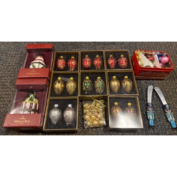 NEW Holiday Ornaments - For Crafting Or Gifting 