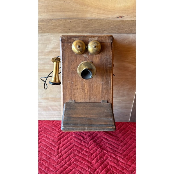 Vintage Electric Wall Phone