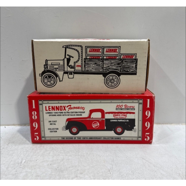 Lennox Die Cast Piggy Bank Vehicles
