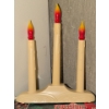 Image 11 : Vintage Holiday Festivities - Ringing Bell String Lights Lanterns Christmas Candelabra 