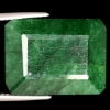 Image 2 : 26.9 ct Certified Green Emerald gemstone ($40,350 Appraisal)