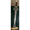 Image 2 : Medieval Knights Dagger Crusader Sword  19"tall
