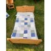 Image 1 : Oak Toddler Bed L54 W31 H36