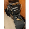 Image 9 : Vintage Realistic Audio System with Amplifier, Speakers, Mixer, Turntable, Mics, and Accessories