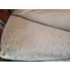 Image 5 : Wooden Headboard 62 W, 35 T- Rails and Mattress Also Included 
