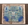 Image 1 : WWII Era German 1 Mark Allied Military Currency Banknote