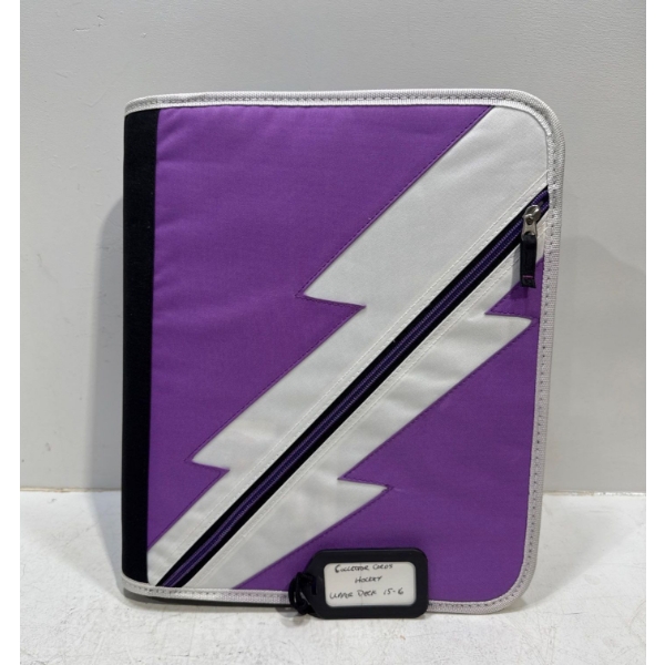 Binder of Upper Deck 15-16 Hockey Cards