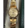 Image 2 : Rolex Oyster Perpetual 1005 9K Gold Case Serviced Rolex 2023 With Rolex Leather Strap Appraisal Ge