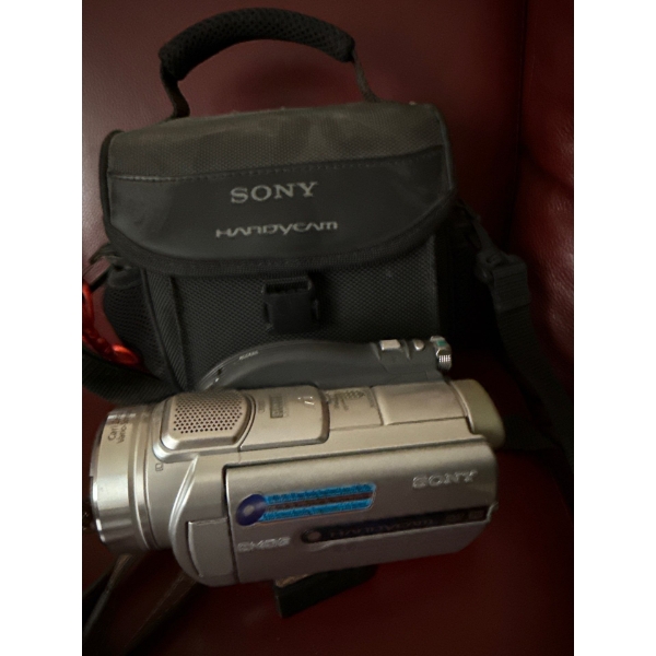 Sony Handycam Camcorder in Case, Model No. DCR-DVD505