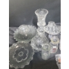 Image 6 : Assorted Decor Glassware- Oval Plate 10.5 X 7.5, Tallest Vase: 4.5" Top, 8 T and More!