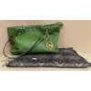 Image 1 : Green Micheal Kors Hand Bag/ Purse & Super Soft Scarf