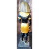 Image 8 : Mask of Tutankhamun Standing Pharaoh & Nefertiti Bust 14T 