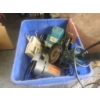 Image 1 : Bin of Power Tools Including Makita, Black & Decker